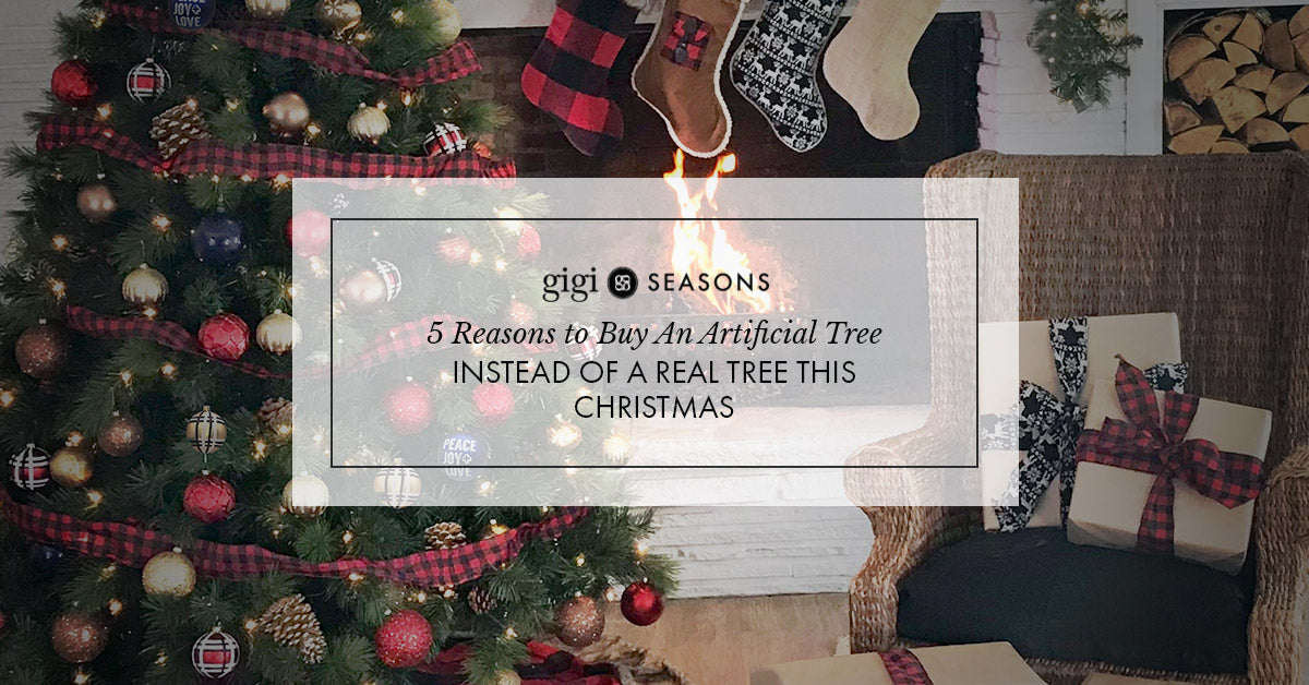 5 Reasons To Buy An Artificial Tree Instead Of A Real Tree This Christmas