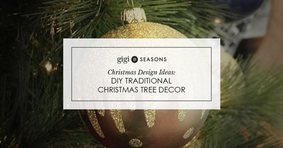 Christmas Design Ideas: DIY Traditional Christmas Tree Decor